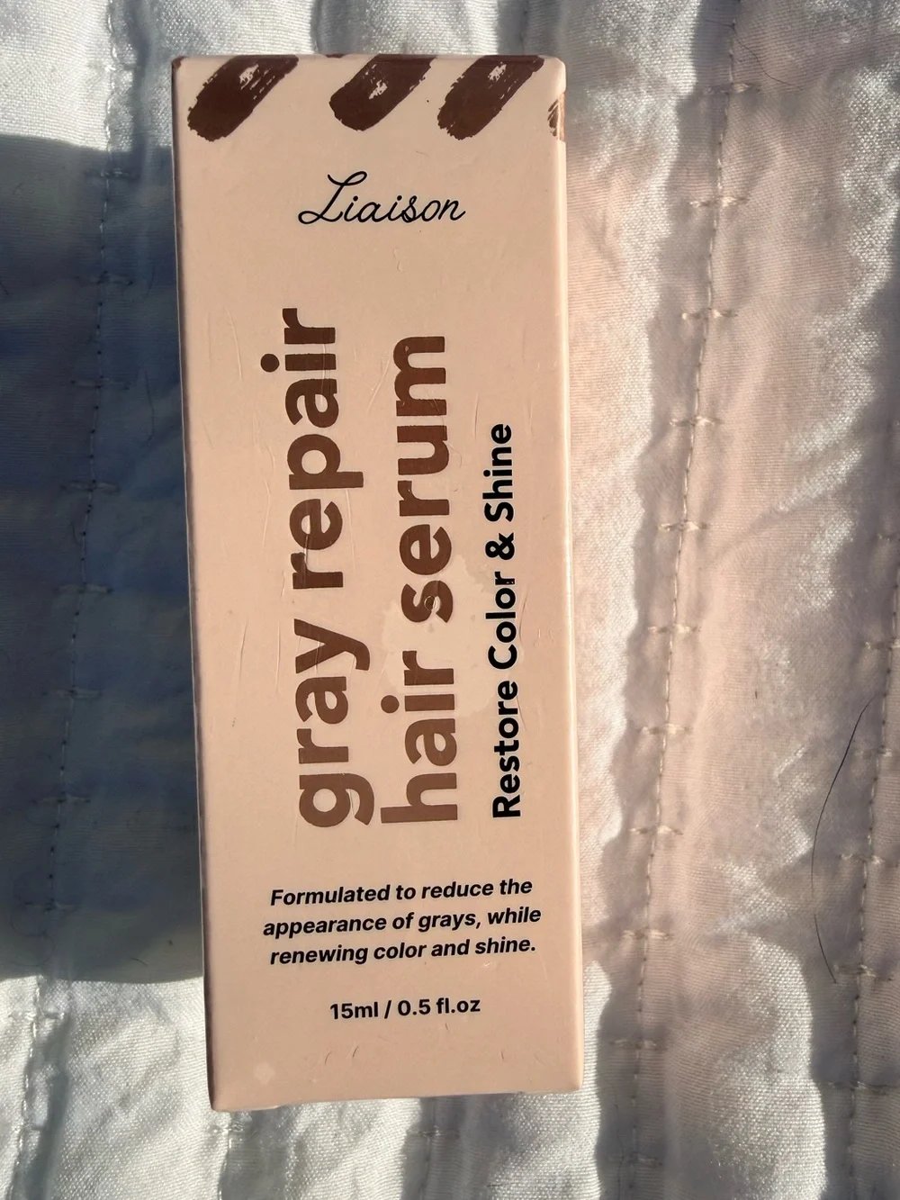 Liaison Gray Repair Hair Serum 0.5 oz NEW Sealed Hair & Scalp Serum